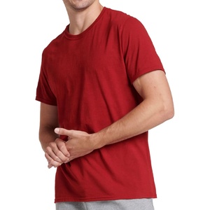 Người Đàn Ông Của Ớt Màu Đỏ Cổ Điển Quá Khổ T-Shirt 100% Cotton Jersey Trọng Lượng Trung Bình Ngắn Tay Áo Cho Thoải Mái Mặc Hàng Ngày - Product Image 4