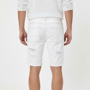 <b>Men</b> Casual Cotton Denim <b>Shorts</b> <b>Knee</b> <b>Length</b> Jean <b>Shorts</b> Custom Summer Wear Clothing Manufacturer - Product Image 6