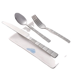 Cubiertos de acero inoxidable hechos a mano de alta calidad, juego de cubiertos de lujo hechos a mano, juego de cubiertos de vajilla con acabado superior - Product Image 1