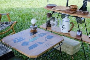 Durabilidad al aire libre portátil plegable mesa de camping plegable - Product Image 5