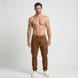 Pantalones holgados Vintage para mujer, ropa de calle de Color sólido, pantalones Cargo de pierna ancha con varios bolsillos, pantalones Cargo de cintura baja de Hip Hop para mujer, pantalones de invierno - Product Image 1