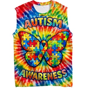 <b>Tops</b> Tanktops 100% cotton s/j 160 gsm solid color, colorful, digital print casual style printed casual supplier from Bangladesh. - Product Image 1