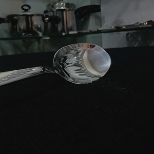 Heavy Duty Stainless Steel Dinner Spoon <b>Long</b> Handle Anti <b>Slip</b> Mirror Finish Corrosion Resistant USA Supplier - Product Image 6