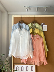 Camisa SUBICI S108 para Mujer, Color Sólido, Mezcla de Lino, Corte Holgado Informal, Manga Larga, Venta al Por Mayor - Product Image 1