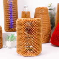 Emballage écologique de protection de bougie pour les manchons en papier d'emballage de pot de bougie