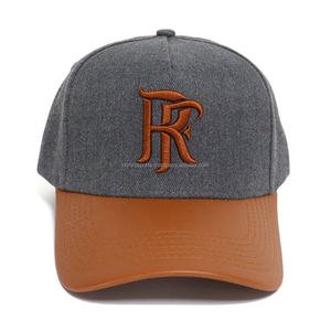 Offre Spéciale nouveau Design 5 panneau un cadre chapeaux plat broderie ajustement blanc noir gros Logo hommes sport casquettes de Baseball - Product Image 1