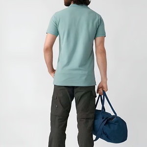 Camiseta Polo de Algodón Transpirable para Hombre, Tallas Grandes, Diseños y Logotipos Personalizados OEM, Estilo Casual Tejido, Técnicas de Impresión - Product Image 4