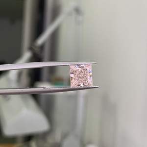 เพชรเจียรทรงปรินเซสขนาด 1-10 กะรัต ขายส่ง ได้รับการรับรองจาก IGI ความสะอาดระดับ VVS เพชร CVD ผลิตในห้องปฏิบัติการ สีชมพูแฟนซี สำหรับเครื่องประดับ CONCEPTION DIA-2-21 - Product Image 1