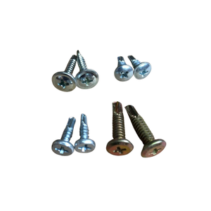 Vis auto-perceuses à tête plate revêtues de zinc noir du fabricant Vinh Phuc - Product Image 1