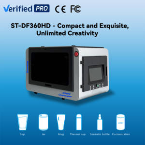 Impresora UV Cilíndrica de Escritorio para Botellas y Vasos |   360 °   Impresión Directa - Product Image 2