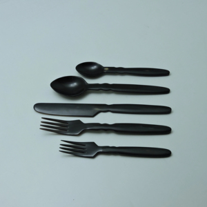 Juego de cubiertos de cuerno de búfalo de diseño único, utensilios de cocina de cuerno natural, cubertería de cuerno a un precio muy razonable - Product Image 1