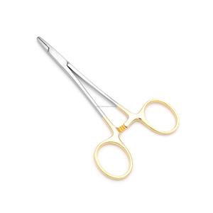 Porte-aiguille Derf TC en acier inoxydable, instrument chirurgical orthopédique manuel - Product Image 1