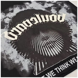 Sweat-shirt à capuche unisexe surdimensionné à coupe ample, style coréen, avec broderie graphique personnalisée, grande taille américaine, à pointes - Product Image 2