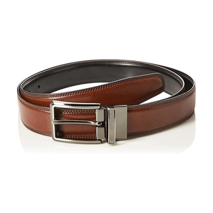 Cinturón de Cuero Vacuno de Diseño Personalizado con Hebilla de Acero, Estilo Casual Ligero, Logotipo Personalizado - Product Image 1