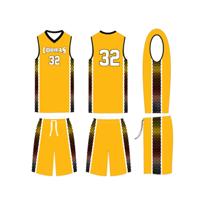 Uniformes de basket-ball personnalisés pour femmes, uniformes de basket-ball en twill, numéros cousus, vêtements d'entraînement pour équipes féminines, ensemble de maillots de sport - Product Image 3