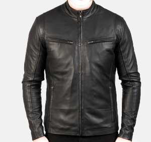 Chaqueta Bomber Ligera de Cuero Estilo Universitario para Hombre - Chaqueta Casual de Moda de Gamuza Real Clásica MA-1 para Otoño - Product Image 3