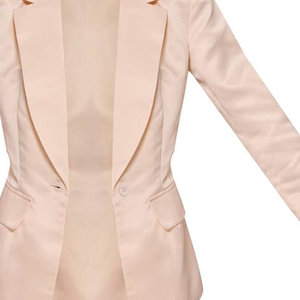 Traje de Blazer Personalizado para Mujer, Estilo Minimalista, Alta Costura, Casual, Formal, de Oficina, Dos Piezas, Chaqueta y Pantalones a Medida, Fabricante Mayorista - Product Image 4