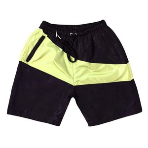 2026 Wholesale Color Block Windbreaker Suit Streetwear Full Zip Tracksuits Nylon Custom Men's Breathable Windbreaker Short <b>Sets</b> - Product Image 4