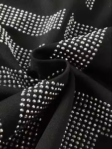 Dernier design, T-shirt homme à strass séchage rapide, confortable, haute qualité, écologique, anti-plis - Product Image 6