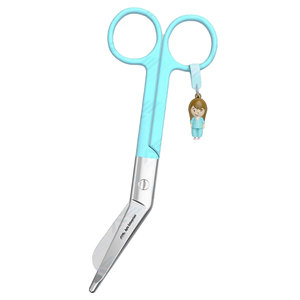 Ciseaux à pansements pour infirmières, ciseaux de traumatologie de haute qualité, instruments médicaux, ciseaux de traumatologie médicaux tranchants pour infirmières, en acier inoxydable - Product Image 1