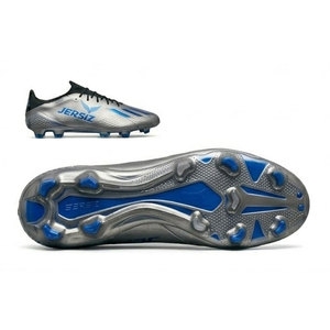 Botas de Fútbol Profesionales Nuevas al por Mayor de Fábrica, Unisex, de Caña Alta, Ligeras, de Cuero Genuino, Antideslizantes, con Amortiguación - Product Image 4