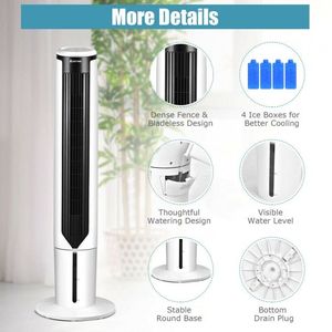 ระบบพัดลมขนาด41นิ้วระบบทำความเย็นแบบระเหยมี3โหมดและความเร็ว3ระดับ - Product Image 6