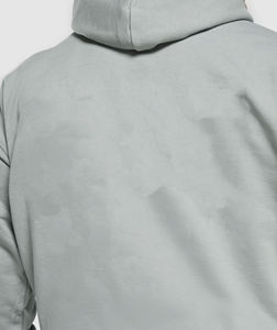 Nuevo Artículo Sudadera con Capucha Gris para Hombre, con Logotipo de Llama en la Parte Delantera, Estilo Casual, Corte Regular, Tejida, Estilo Invernal, Impermeable - Product Image 3