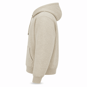 Sweat à capuche personnalisé vert forêt pour homme, épais, respirant, à séchage rapide, avec poches, épaules tombantes, 100 % coton molletonné - Product Image 5