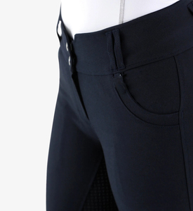 กางเกงขี่ม้าแบบยูนิเซ็กซ์ ซิลิโคนกันลื่นเต็มตัว ซึมซับความชื้น ระบายอากาศได้ดี ยืดหยุ่นสูง เอวสูง กระชับพอดีตัว - Product Image 4