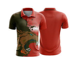 High Quality Gaming Polo Shirt Full Sublimation Printing Uniform Manufacturer Supplier Durable Stitching for Men Women Youth - Product Image 4