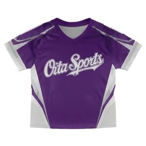 Ensemble d'uniformes de lacrosse sublimés unisexe violet et blanc, légers, en polyester, réversibles, pour matchs et entraînements sportifs - Product Image 3
