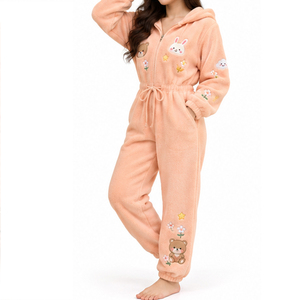 Fabricant de combinaisons en polaire pour femmes OEM pour la vente en gros de vêtements - Product Image 2