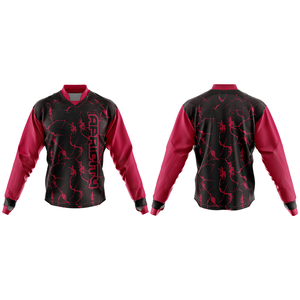<b>Paintball</b> Jersey Padded Tactical Sublimation Breathable Quick Dry Mesh Custom Logo Long Sleeve Sports Team Uniform OEM - Product Image 3