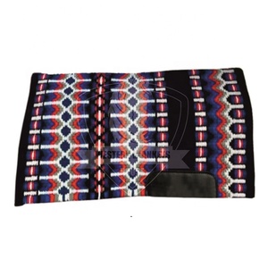 Selle de dressage personnalisable en laine d'Australie 100%, durable, confortable, pour l'équitation, les concours de saut, les spectacles western, lourde - Product Image 4