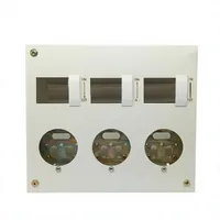 Boîtier de distribution 220V 12A IP54 avec verrouillage anti-effraction pour usage extérieur et intérieur, coffret métallique, panneau MCB