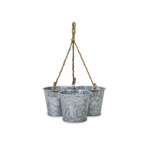 Support de présentation de plantes en fer de luxe avec artisanat floral décoratif pour la décoration intérieure contemporaine - Product Image 1