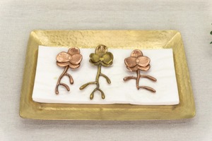 Bandeja de Servicio Moderna de Latón de Lujo, Acabado Pulido, para Mesa de Centro, Bar, Bebidas, Regalos, Otomana, con Logotipo Personalizado, para Bodas - Product Image 4