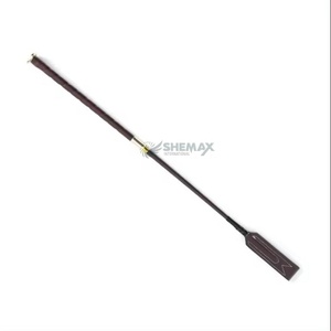 Fouet équestre en acier inoxydable de haute qualité avec poignée en cuir PU, longueur 65 cm, pour usage équestre, taille, couleur et logo personnalisables - Product Image 5