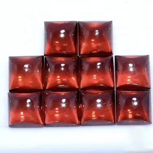 Garnet Rojo Natural de Mozambique de 3mm, Cabujón Cuadrado de Fondo Plano, Gema de Calidad AAA, Piedra Lisa Suelta al Mejor Precio de Fábrica - Product Image 3