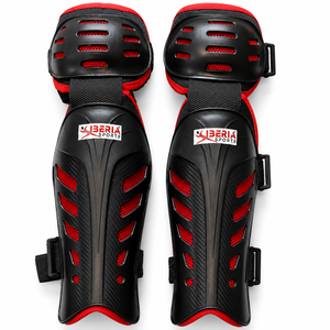 Espinilleras de Hockey sobre Hielo IBERIA Premium |   Espinilleras Protectoras Personalizadas con Protección Contra Impactos, Diseño Transpirable y Correas Ajustables (Resistentes) - Product Image 3