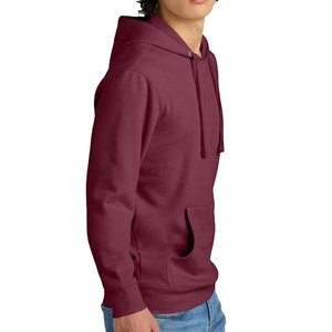 Sweat-shirt à capuche en polaire douce pour femme, coupe confortable, avec poche kangourou, tendance automne, vêtement de détente - Product Image 3
