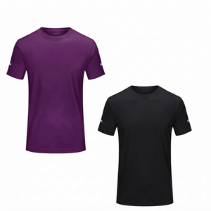 Maillot de sport personnalisé pour homme, noir, respirant, à séchage rapide, en maille, pour l'entraînement, le football, col rond, pull-over - Product Image 1