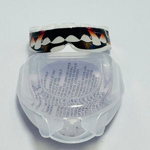 Protège-dents léger et écologique imprimé en 3D pour l'entraînement sportif, la boxe et les arts martiaux, ajustement fin pour adultes et juniors - Product Image 3