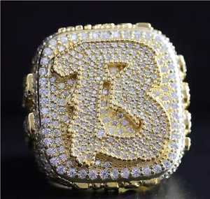 925 <b>Sterling</b> <b>Silver</b> Bezel <b>Set</b> Sleek Band Minimalist Luxury <b>Silver</b> Plated Unisex <b>Ring</b> - Product Image 1