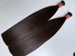 Extensions frontales en dentelle colorée de 8 pouces en gros paquets de cheveux humains vietnamiens bruts à cuticules alignées Afro Wave directement de l'usine - Product Image 2