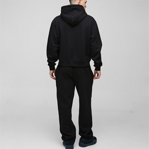 Custom Printed Mens Tracksuit Polyester Cotton Casual Hoodie <b>Jogger</b> <b>Set</b> DTF Logo Personalized Two Piece <b>Matching</b> Outfit Clothing - Product Image 2