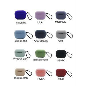 Estuche para 1/2 Airpods con Mosquetón, Varios Colores - Product Image 3