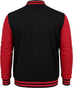 Letterman <b>Jacket</b> <b>Men</b> - Casual High School <b>Baseball</b> Varsity Style <b>Mens</b> Bomber <b>Jackets</b> - Product Image 4