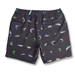Shorts de pêche mi-longs de haute qualité personnalisés du Pakistan, 100 % polyester, motif uni, style urbain, respirants, confortables et durables - Product Image 2