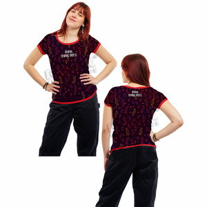 Camisetas de Manga Corta para Mujer, Diseño Nuevo, Hechas de Algodón, Camisetas para Mujer al por Mayor en Existencia - Product Image 4